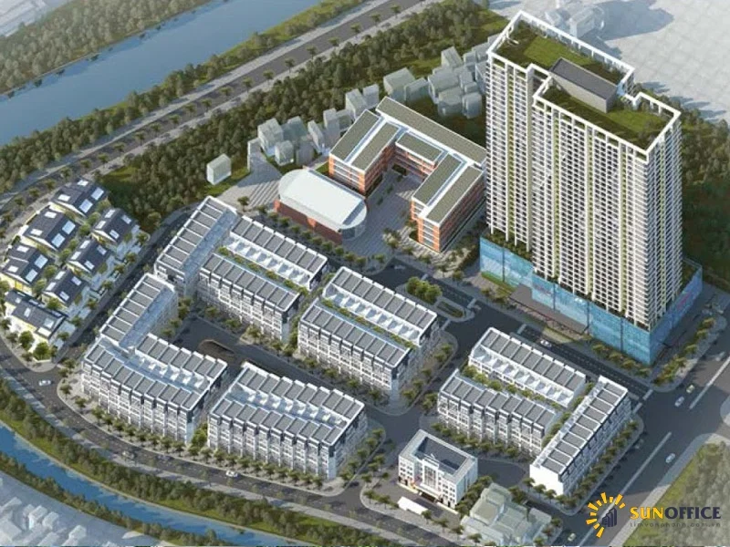 Phối cảnh tòa nhà Five Star Hà Đông