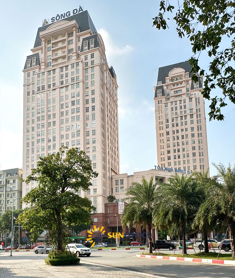 Xung quanh tòa nhà Sông Đà HH4 Đường Phạm Hùng Quận Nam Từ Liêm Sunoffice