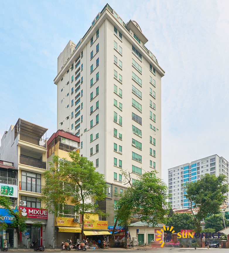 tòa nhà HCMCC số 381 Đội Cấn Quận Ba Đình Sunoffice