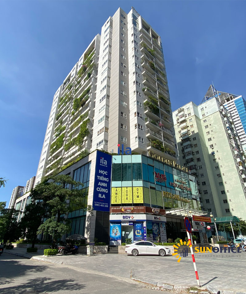 Tổng quan tòa nhà Golden Palace số 54 Lê Văn Lương Quận Thanh Xuân Sunoffice