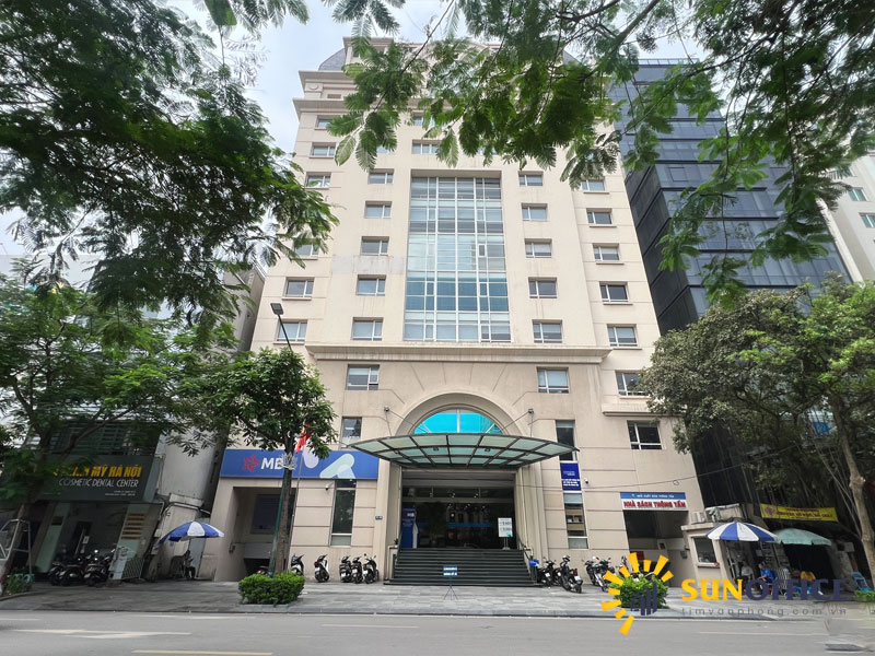 Tổng quan tòa nhà Thông tấn xã Việt Nam số 79 Phố Lý Thường Kiệt quận Hoàn Kiếm Sunoffice