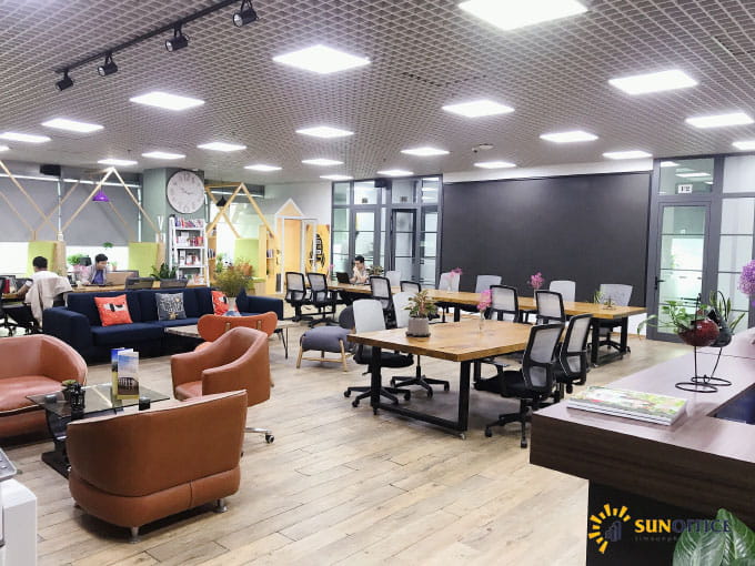 Văn phòng mở Tiktak Coworking space