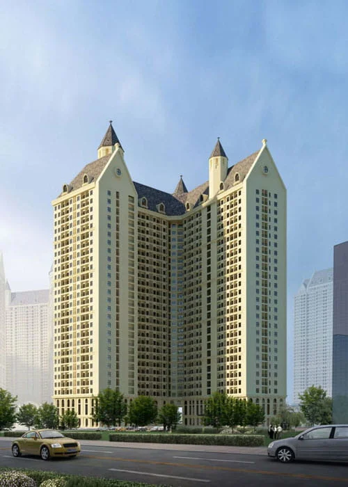 tòa nhà văn phòng Aurora Garden Hoàng Mai