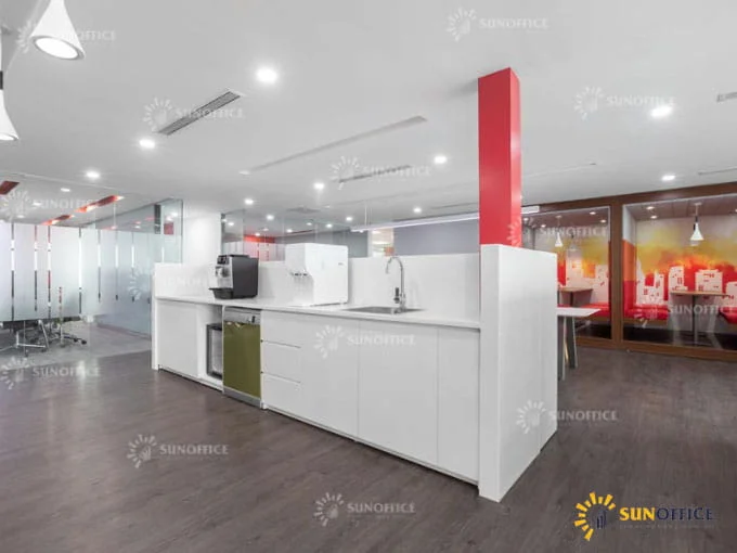 Văn phòng trọn gói Regus Leadvisors Tower 5 Tiện ích Pantry tại Coworking Space Regus Leadvisors Tower