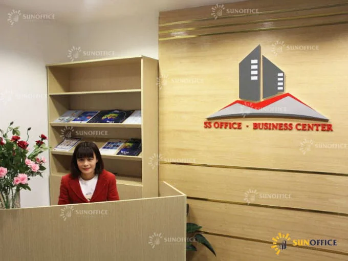 Văn phòng trọn gói 5S Office Đào Duy Anh 1 Khu lễ tân văn phòng trọn gói 5S Office Đào Duy Anh