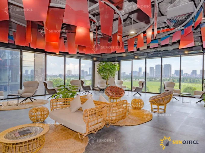 Khu tiếp khách và đối tác tại Toong Ngoại Giao Đoàn