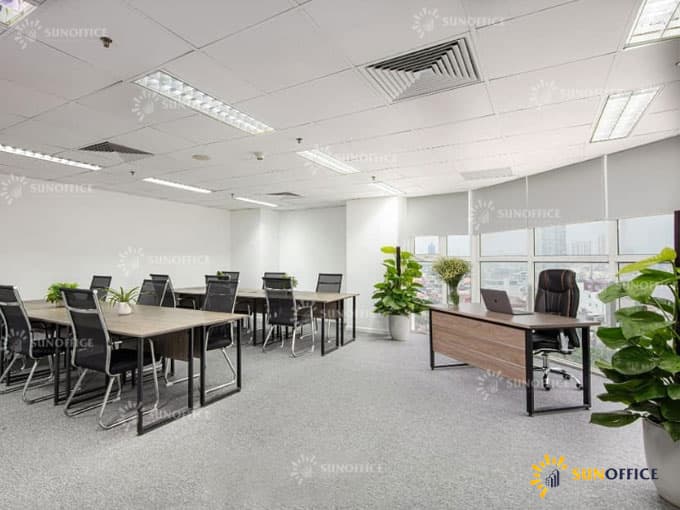 Văn phòng trọn gói Go Office với đầy đủ nội thất hiện đại
