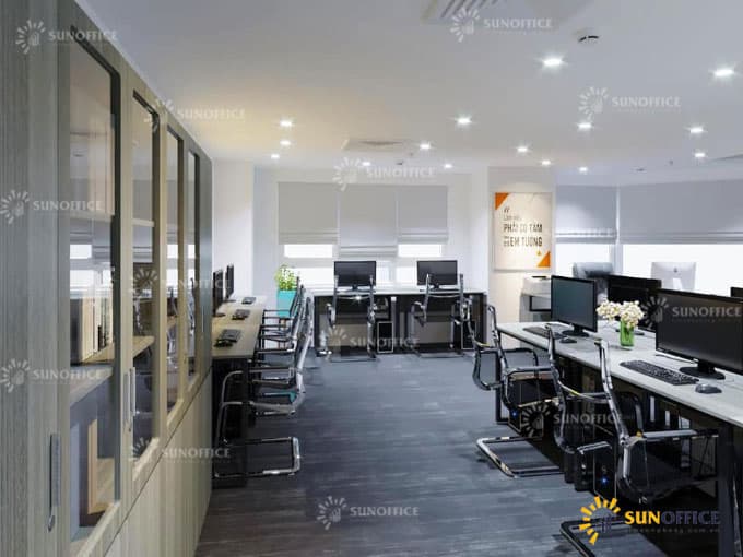 Hình ảnh khu văn phòng trọn gói Go Office tại tòa nhà Hancorp Plaza
