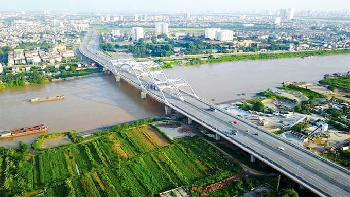 Hạ tầng kết nối giao thông đồng bộ tại huyện Đông Anh