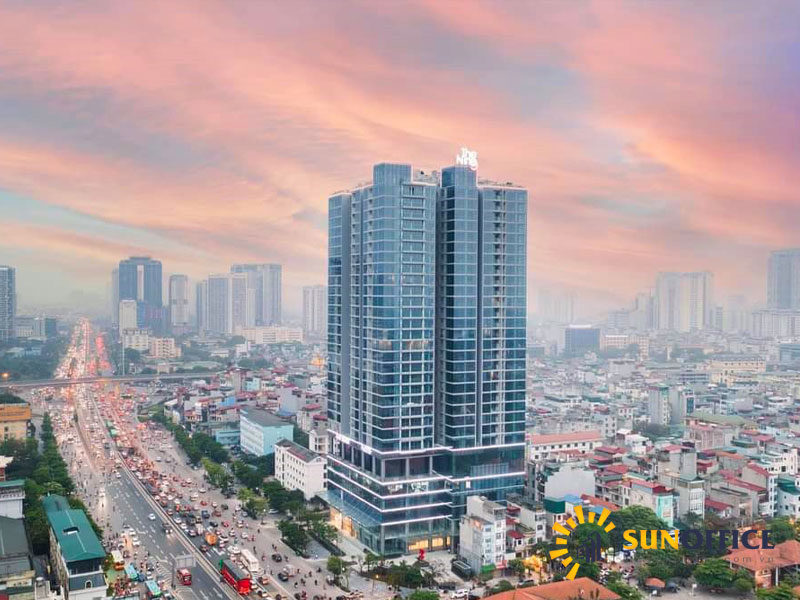 Tổng quan tòa The Nine Số 9 Phố Phạm Văn Đồng Quận Cầu Giấy Sunoffice