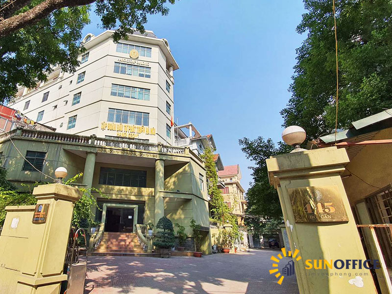 Tòa nhà 445 Đội Cấn cho thuê văn phòng