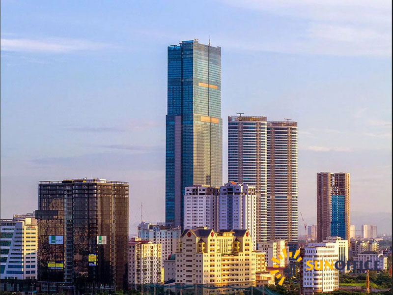 Tổng quan tòa nhà Keangnam Landmark 72 đường Phạm Hùng Quận Nam Từ Liêm Sunoffice