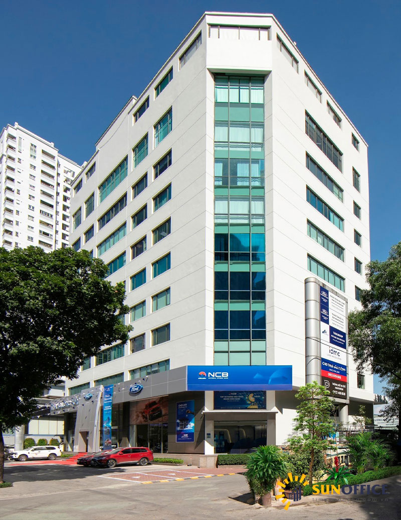 Tổng thể tòa nhà IDMC (Thăng long ford) số 105 Láng Hạ Quận Đống Đa Sunoffice