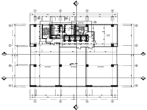 layout mat bang viet a tower