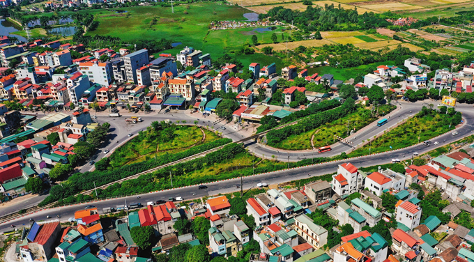 Hạ tầng giao thông thuận tiện tại quận Gia Lâm