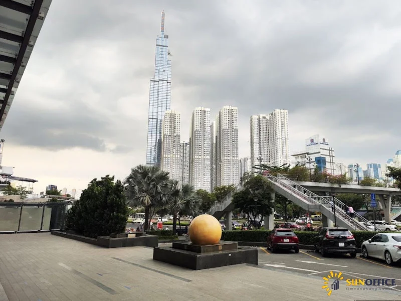Vị trí Pearl Plaza số 561A Điện Biên Phủ