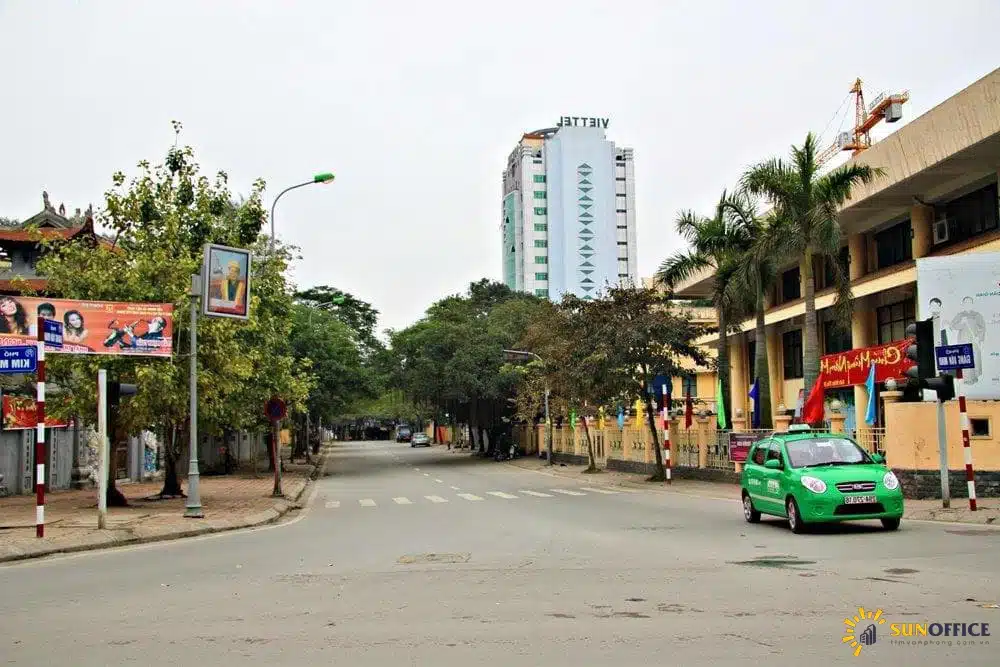 Cho thuê văn phòng đường Giang Văn Minh