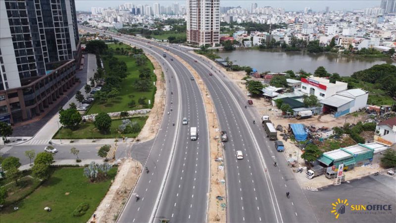 Văn phòng cho thuê trên đường Nguyễn Văn Linh