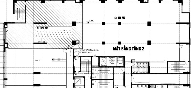 Tòa nhà New Horizon City 2 Mặt bằng cho thuê Tòa nhà New Horizon City