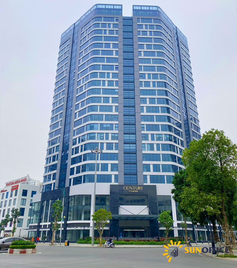 tổng quan tòa Century Tower số 458 Minh Khai quận hai Bà Trưng Sunoffice