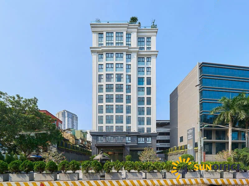 Toàn cảnh toà nhà The Gloria Số 8 Nguyên Hồng Sunoffice