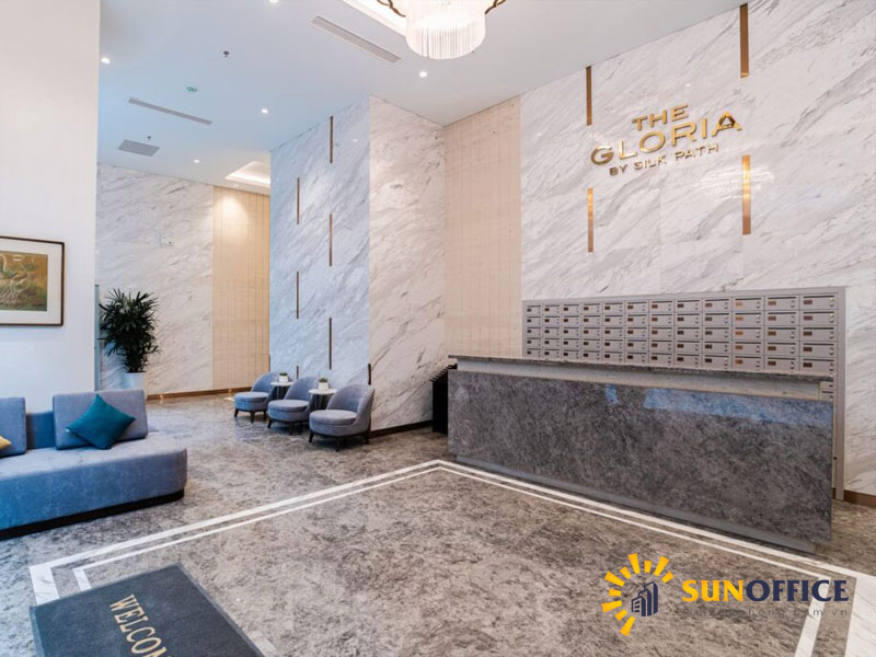 The Gloria Building 7 chỗ chờ của khách toà nhà The Gloria Số 8 Nguyên Hồng Sunoffice