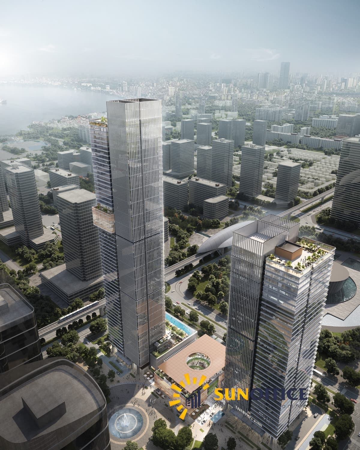 Tòa nhà Landmark 55 cho thuê văn phòng