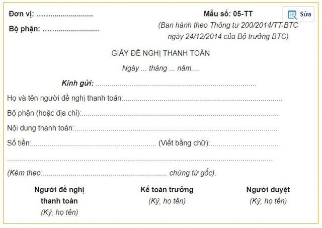 Công văn là gì ? Các mẫu công văn phổ biến trong văn phòng 3 Mẫu công văn đề nghị thanh toán